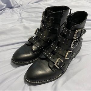 Steve Madden studded ankle boots